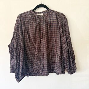 Doen Plaid Women's Top - Multicolor